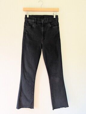 MOTHER The Hustler Ankle Fray Jeans in Not Guilty – Size 26